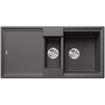 Virtuves Izlietne BLANCO ADIRA 6S SILG Rock Grey M.AF SILGRANIT™, Akmeņu pelēka 527603