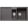 Virtuvės kriauklė BLANCO ADIRA 6S SILG Rock Grey M.AF SILGRANIT™, Akmens pilka 527603