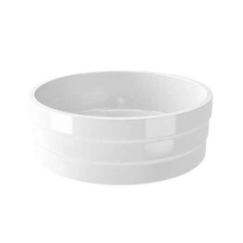 Vannas istabas izlietne Sanindusa Ring 45 uzliekama 45cm, Balta 109390004
