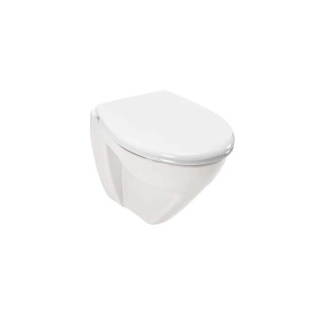 Подвесной унитаз Sanindusa Cetus 48 Rimfree, без крышки, белый. 110044004