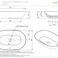 Раковина для ванной Sanindusa Sanlife 60x38 см, белая. 136389004