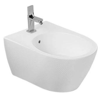 Подвесное биде Sanindusa Sanlife 56, белое, текстурированное 136450B04
