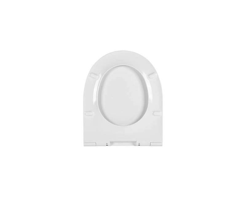 Tualetes pods Sanindusa Sanlife Rimfree ar SoftClose Clipoff vāku, Balts 136923004