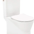 Tualetas Sanindusa URB.Y 65 Rimfree, su SoftClose EasyClipp dangčiu, Baltas matinė 140915604