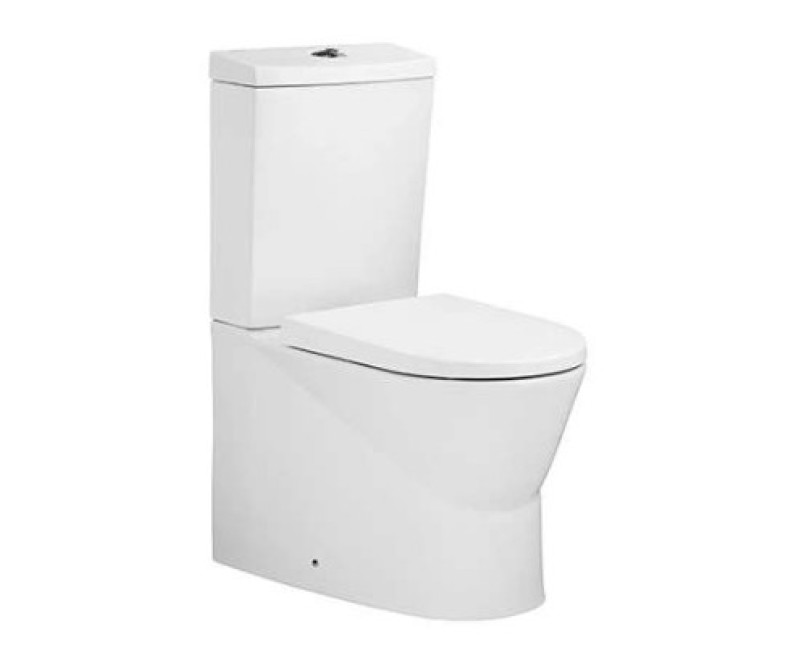 Tualetas Sanindusa URB.Y 60 Rimfree, su SoftClose EasyClipp dangčiu, Baltas 140952004