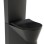 Унитаз Sanindusa URB.Y 60 Rimfree с крышкой SoftClose EasyClipp, матовый черный. 140952264