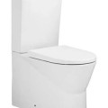 Tualetas Sanindusa URB.Y 60 Rimfree, su SoftClose EasyClipp dangčiu, Baltas matinė 140952604