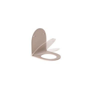 Poda vāks Sanindusa Sanlife Slim SoftClose EasyClip, Taupe 2366127