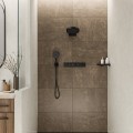 Dušas izvads Hansgrohe Fixfit Q ar turētāju, matēti melns 26887670