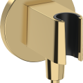 Dušas izvads Hansgrohe Fixfit S ar turētāju, zelta krāsā 26888990