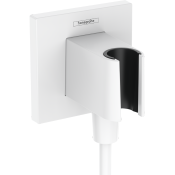 Dušas izvads Hansgrohe Fixfit E ar turētāju, matēti balts 26889700