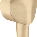 Dušas izvads Hansgrohe Fixfit E bez pretvārsta, pulēta bronza 27454140