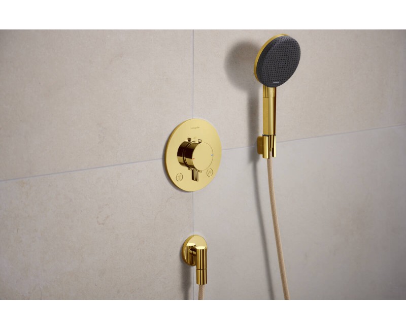 Dušas izvads Hansgrohe FixFit Fine S, pulēta zelta imitācija 28882990