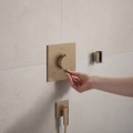 Душевой вывод Hansgrohe FixFit Fine E, матовая бронза 28883140