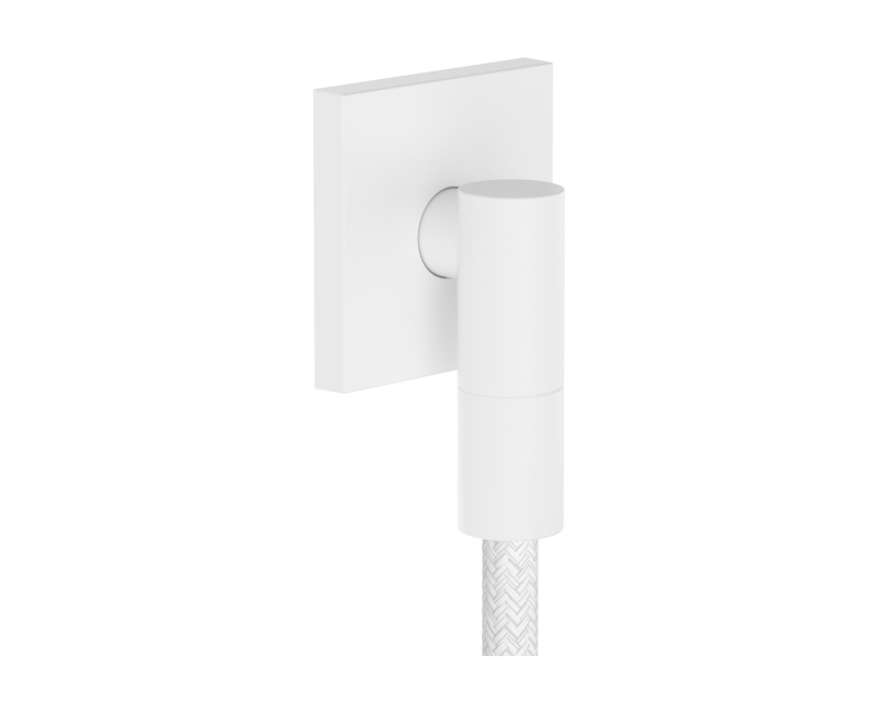 Dušas izvads Hansgrohe FixFit Fine E, matēti balts 28883700