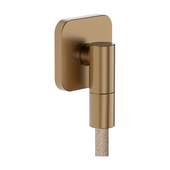 Dušas izvads Hansgrohe FixFit Fine Q, pulēta bronza 28884140