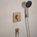 Душевой вывод Hansgrohe FixFit Fine Q, полированная бронза 28884140