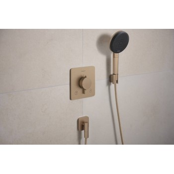 Dušas izvads Hansgrohe FixFit Fine Q, pulēta bronza 28884140