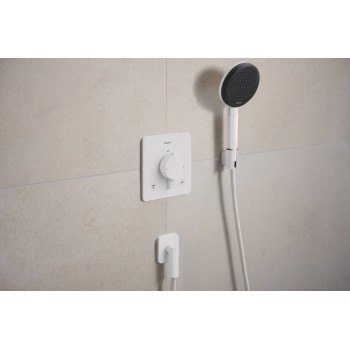 Dušas izvads Hansgrohe FixFit Fine Q, matēti balts 28884700