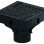 Трап ACO Self XtraPoint с пластиковой решеткой, 250x250x205, B125, DN100
