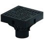 Трап ACO Self XtraPoint с пластиковой решеткой, 250x250x205, B125, DN100