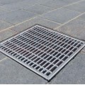 Трап ACO Self XtraPoint с оцинкованной решеткой в форме собачьей лапы, 250x250x205, B125, DN100