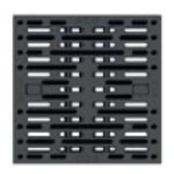 Трап ACO Self Europoint, горизонтальный выпуск DN110, решетка Microgrip, B125