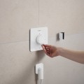 Dušas maisītājs Hansgrohe Ecostat Comfort Q ar termostatu iebūvējams, 1 ierīce matēti balts 33712700
