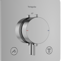 Dušas maisītājs Hansgrohe Ecostat Comfort Q ar termostatu iebūvējams, 2 ierīcēm, hroms 33713000