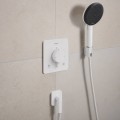Dušas maisītājs Hansgrohe Ecostat Comfort Q ar termostatu iebūvējams, 2 ierīcēm, matēti balts 33713700