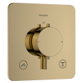 Dušas maisītājs Hansgrohe Ecostat Comfort Q ar termostatu iebūvējams, 2 ierīcēm, pulēta zelta izskats 33713990