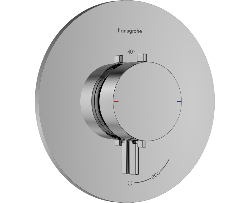 Dušas maisītājs Hansgrohe Ecostat Comfort S ar termostatu iebūvējams, 1 ierīce hroms 33714000