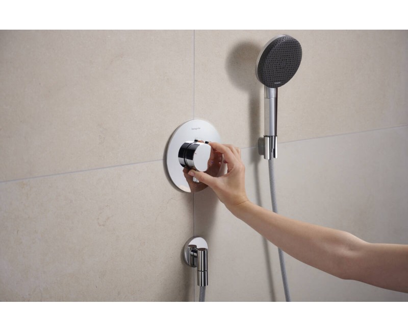Dušas maisītājs Hansgrohe Ecostat Comfort S ar termostatu iebūvējams, 1 ierīce hroms 33714000