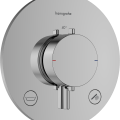 Dušas maisītājs Hansgrohe Ecostat Comfort S ar termostatu iebūvējams, 2 ierīcēm, (ar drošības sistēmu) hroms 33718000
