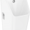 Pisuārs Hansgrohe EluPura Q Original ūdens ieplūde no aizmugures, SmartClean, balts 61183450