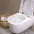 Подвесной унитаз Hansgrohe EluPura S, AquaFall, SmartClean, без крышки, белый 61118450