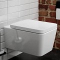 Tualeto dangtis Hansgrohe EluPura Q SoftClose, QuickRelease baltas 60199450