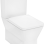 Tualetes pods Hansgrohe EluPura Q Original ar vāku, Rimless, balts 60206450