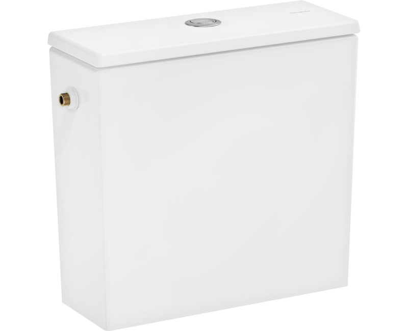 Skalojamā kaste podam Hansgrohe EluPura Q Original ūdens ieplūde sānos, balta 60271450