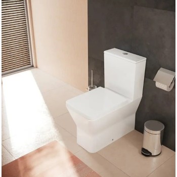 Hansgrohe EluPura Q Original tualetės bakelis, šoninis vandens įleidimas, baltas 60271450
