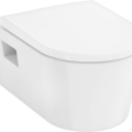 Piekaramais pods Hansgrohe EluPura Original S ar SoftClose QuickRelease vāku, Rimless, AquaChannel Flush, balts 60288450