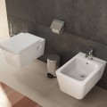 Подвесной унитаз Hansgrohe EluPura Original Q с крышкой SoftClose QuickRelease, Rimfree AquaChannel, SmartClean, белый 61182450