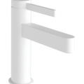 Смеситель для раковины Hansgrohe Finoris 100 с изливом Push-Open, EcoSmart, CoolStart, матовый белый 76012700