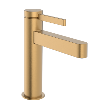 Vannas istabas izlietnes maisītājs Hansgrohe Finoris 110 ar Push-Open, EcoSmart, CoolStart, pulēts bronzas tonis 76024140