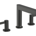 Vannas istabas izlietnes maisītājs Hansgrohe Finoris 110 iebūvējams ar Push-Open vārstu, EcoSmart, Melns Matēts Hroms 76033340