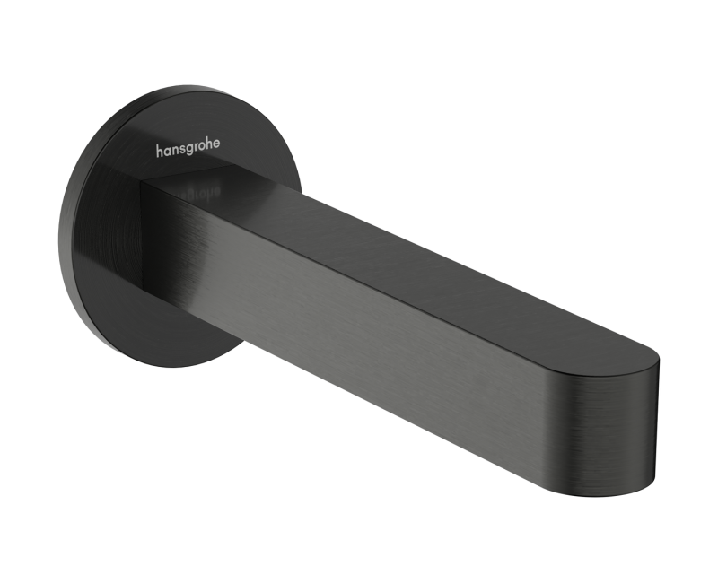 Излив для ванны Hansgrohe Finoris, матовый черный хром 76410340