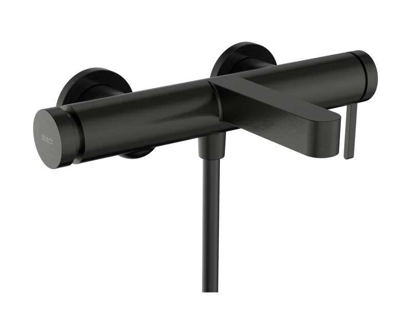 Vonios / dušo maišytuvas Hansgrohe Finoris, šlifuotas juodas chromas 76420340