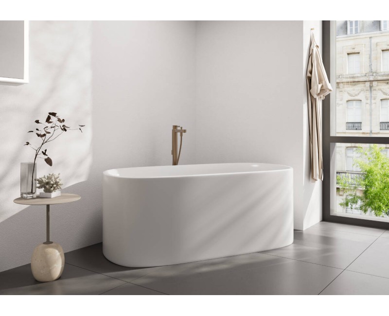 Vannas maisītājs Hansgrohe Finoris uz Grīdas, pulēts bronzas tonis 76445140