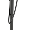 Смеситель для ванны напольный Hansgrohe Finoris, матовый черный хром 76445340