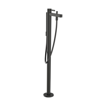 Vannas maisītājs Hansgrohe Finoris uz Grīdas, birstēts melns hroms 76445340